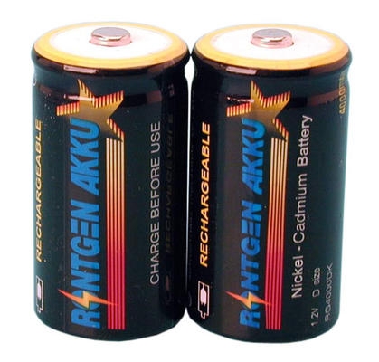 BATTERIE RECHARGEABLE 1.2Vcc 4000mA R20 D (Les 2 BATTERIES RECHARGEABLES) NR20H PILES SECHES ACCU
